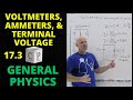 Understanding Voltmeters, Ammeters, and Terminal Voltage