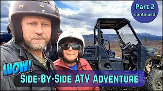 Side-by-Side ATV Adventure |  Holland America Alaska Cruisetour, Denali Part 2 continued