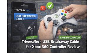 TriverseTech USB Breakaway Cable for Xbox 360 Controller Review — Real Value & Honest Opinion