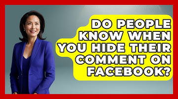 Do People Know When You Hide Their Comment on Facebook? - Everyday-Networking