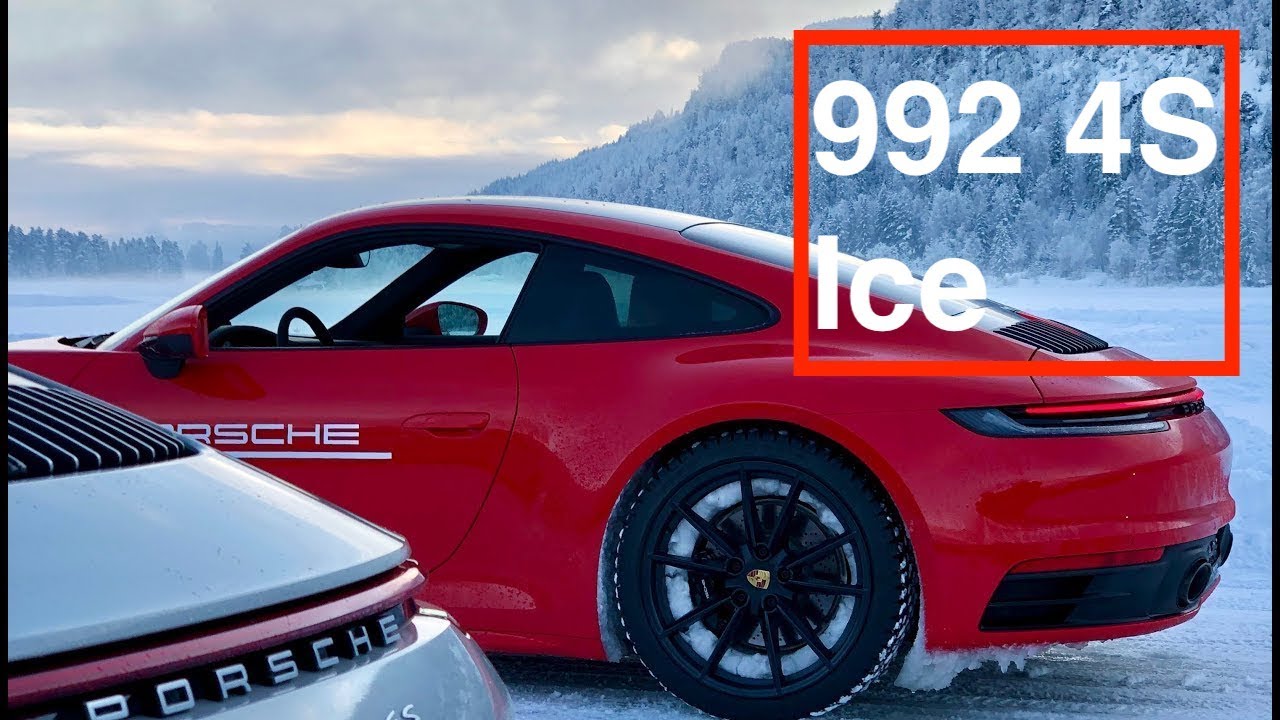 Porsche 992 4S - Ice driving - Porsche Norway