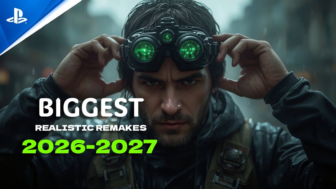 TOP 8 NEW ULTRA REALISTIC Remake Games coming in 2026 and 2027 | PS5, PC, Xbox Series, PS4, XB1, NS