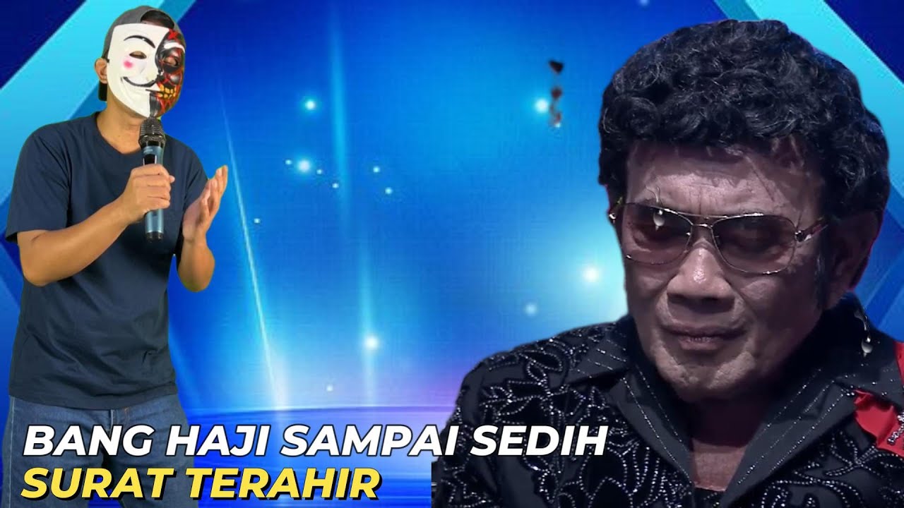 VIRAL!! BANG HAJI RHOMA IRAMA SAMPAI SEDIH MENDENGAR LAGUNYA DIBAWAKAN DENGAN SUARA LEMBUT