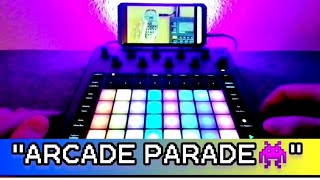 👾ARCADE PARADE DAWless TECHNO JAM feat. @Warmsynths Novation Circuit Ryhythm & PO-20👾