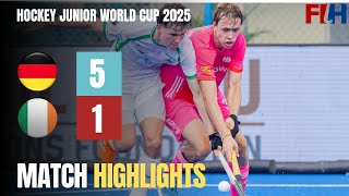 Germany Vs Ireland Hockey Match Highlights Fih Hockey Junior World Cup 2025