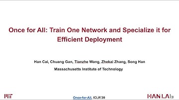 [ICLR 2020] Once for All: Train One Network and Specialize it for Efficient Deployment