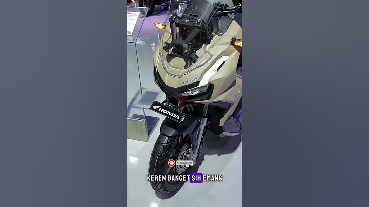 Varian warna terbaru dari HONDA ADV 160 Matte Brown