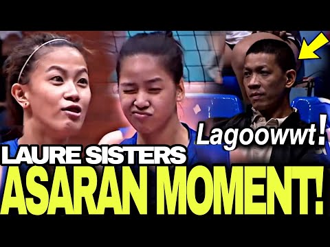 EJ Laure & Eya Laure ASARAN Moments Inside The Court!  | LAURE SISTERS