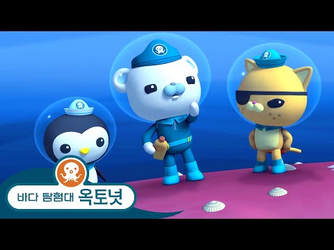 바다 탐험대 옥토넛 - 알비노 혹등고래 &amp;amp; 소라게 - 모음집