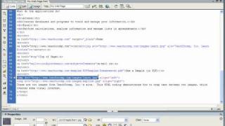 HTML Tutorial Wrapping Text Between Images Training Lesson 8.9