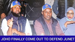 Joho Finally Comes Out In Public To Defend Junet Mohammed From ODM Punishment