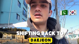 Shifting back to Daejeon | International Students | South Korea