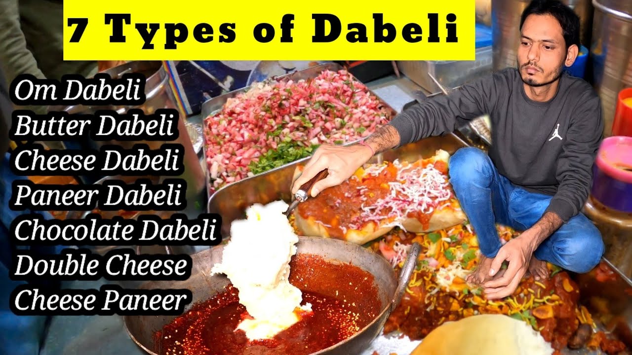 कई बार प्रयास करने के बाद बनी है Perfect दबेली।  Cheese Dabeli Motivational Story Indore Street Food