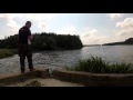 Ловля мордатой щуки на кастинг.Black Hole Swift.