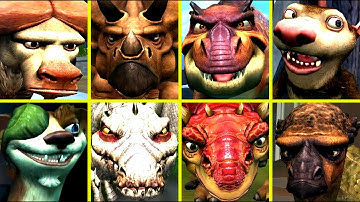 Ice Age 3 Dawn of the Dinosaurs - All Bosses [No Damage] + Ending (4K 60Fps).