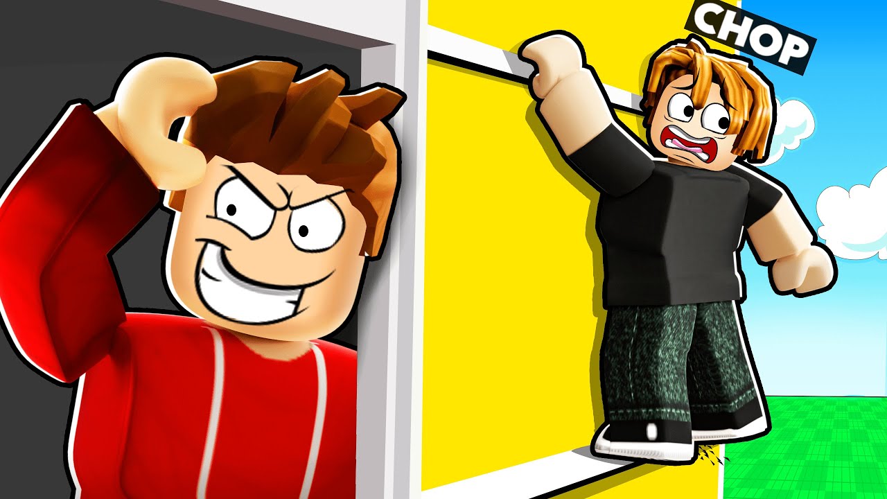 ROBLOX CHOP HID OUTSIDE THE ZONE IN HIDE & SEEK CHALLENGE