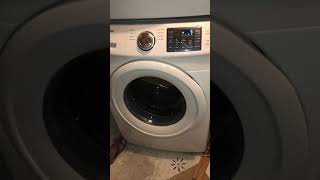 What happens when you don’t remove the shipping bolts! Samsung wf42h5000a
