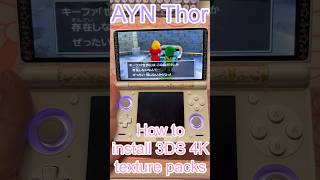 AYN Thor Day 27: How to install 4K texture packs for 3ds