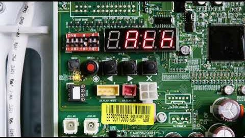 LG Multi V 5 Auto Pipe Detect Mode
