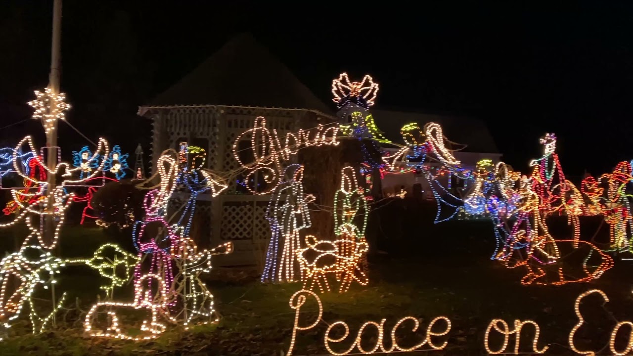 Wilson Road Christmas House 2021 YouTube