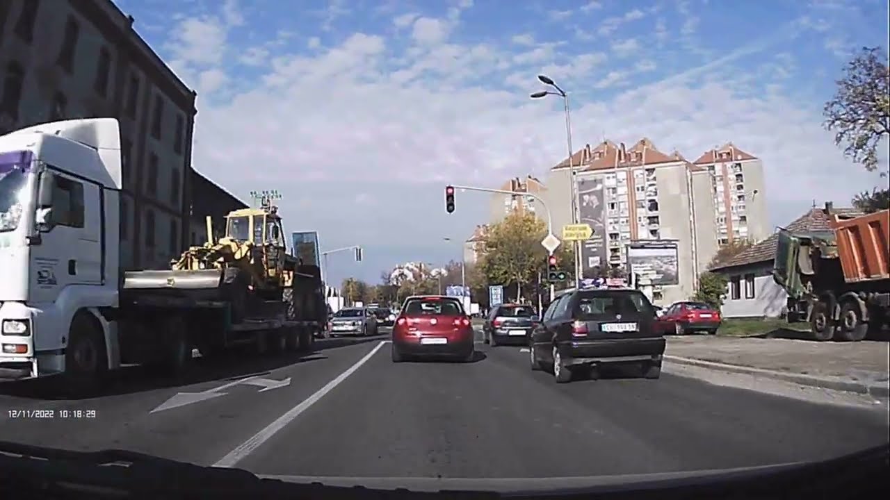 Driving from Subotica to Szeged 12.11.2022.