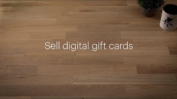 Sell digital gift cards