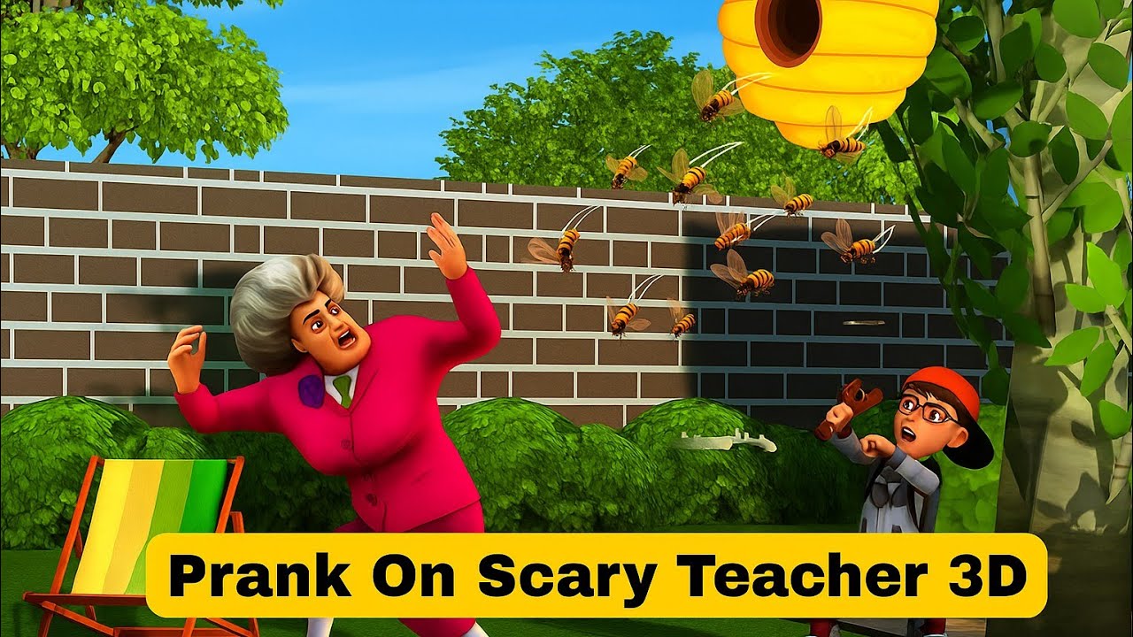 Scary Teacher 3D | Funny Prank & Scary Gameplay | Episode 2 - YouTube