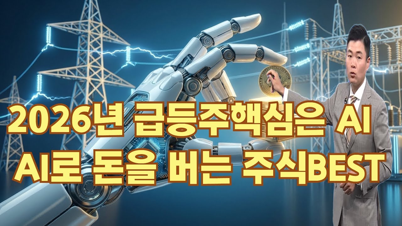AI로 돈버는 주식 급등주 BEST, 추천주 매수하세요. 2026년 주도주는 AI! 반도체, 피지컬ai, 전력설비, 2차전지, 삼성전자, 현대차, 레인보우로보틱스, sk하이닉스