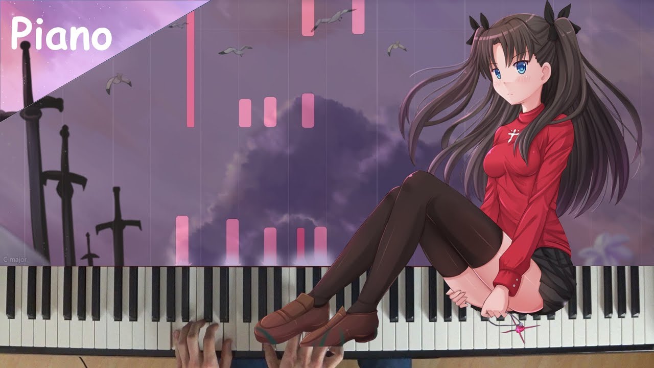 Fate Stay Night: Unlimited Blade Works - Rin's Melody - Piano Cover