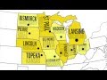 Midwestern capitals  states