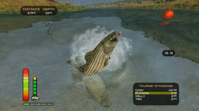 Bass Pro Shops Trophy Bass 2007 Xbox Classic Gameplay 