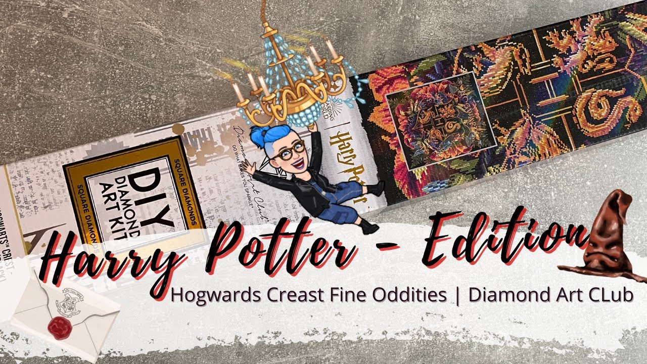 Diamond Painting Unboxing DAC Harry Potter Special Edition diamond-painting-unboxing-dac-harry-potter-special-edition