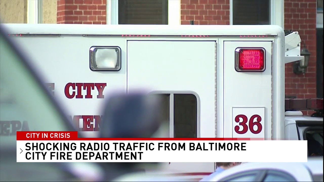 EMS worker threatens to drive ambulance into Inner Harbor in fire scanner audio