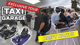 Touring the BIGGEST DRIFT Kart Company & SENDING IT with the Owners