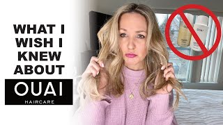 Forberedende navn Halloween overtro The OUAI hair products (by Jen Atkin) | OUAI Medium Shampoo & Conditioner  review | OUAI dry shampoo - YouTube
