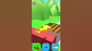 🚦🚲🚕Shape shifting Level 117 Funny Race Gameplay #shorts #shapeshifting  #gameplay