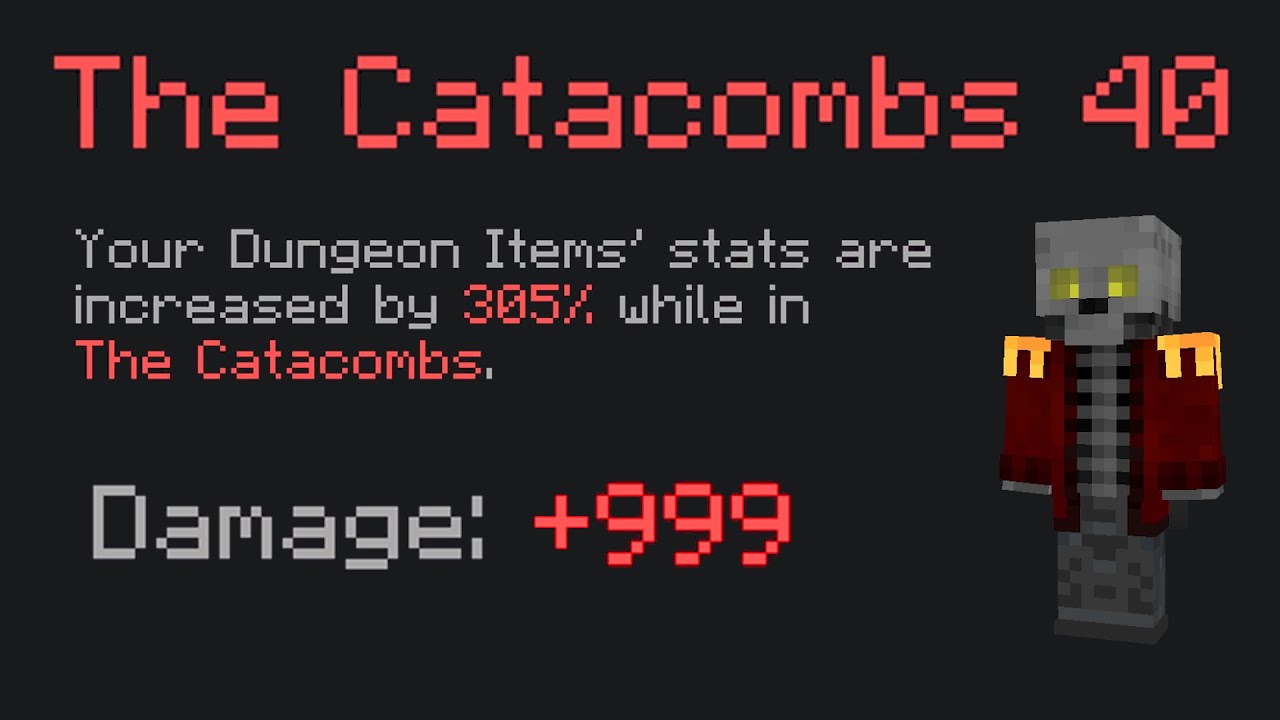Hypixel Skyblock | Catacombs 40 Run - YouTube