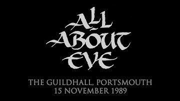 All About Eve - 15/11/1989 - The Guildhall, Portsmouth