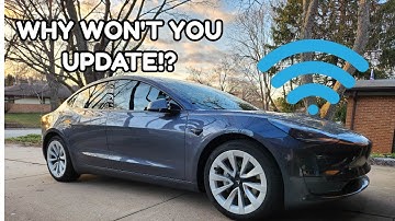Why 2023 Tesla Model 3/Y  Software Not Getting Updates POSSIBLE FIX NOW