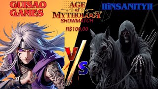 🔴ShowMatch🔴 - IIiNSANITYll x GUISÂOGAMES valendo R$100,00