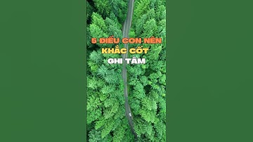 5 ĐIỀU CON NÊN KHẮC CỐT GHI TÂM #shortvideo #cuocsong #baihoccuocsong #shorts #short