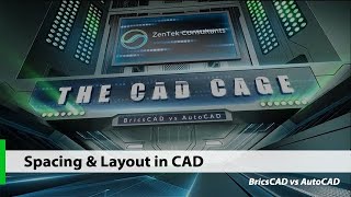 Spacing & Layout in AutoCAD vs BricsCAD [2022]: The CAD Cage