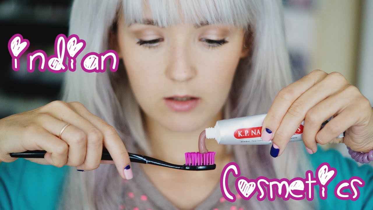 Косметика из Индии/КОРИЧНЕВАЯ ПАСТА?! - YouTube