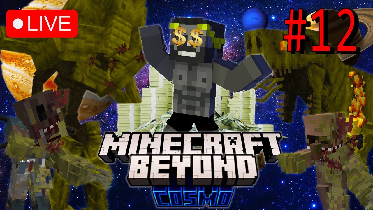 Minecraft Beyond Cosmo - วิธีรวยหลังโลกล่มสลาย #12 - YouTube