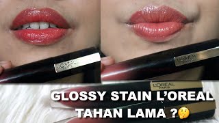 Loreal Infallable mega lip gloss ♡ review & swatches | Shuanabeauty