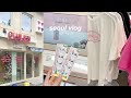 Day in my life in seoul  flying to korea sticker stationery shopping photobooths kbbq bingsu
