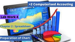 IIComp Acc Practical | Chapter 2 | Spreadsheet | Lab work 4 | Preparation of Chart