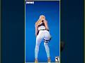 Fortnite Sugar Rush Emote Brunhild Skin Thicc 🍑😍😂