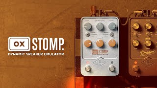 Universal Audio OX Stomp Dynamic Speaker Emulator video