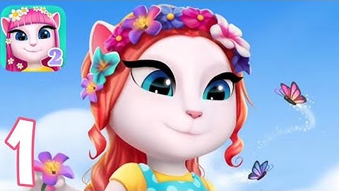 My Talking Angela 2 - Gameplay Walkthrough Part 1 - Tutorial (iOS, Android)